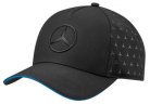 Бейсболка Mercedes Cap, Black/Electric blue