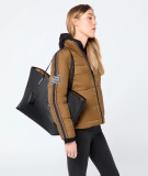 Хозяйственная сумка шоппер Porsche Shopper MARTINI RACING, Black, артикул WAP0352030S0MR