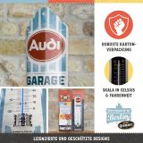 Термометр Audi Garage, Analogue Retro Thermometer, Nostalgic Art, артикул NA80355