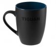 Фарфоровая кружка Volkswagen Tiguan Mug, Soft-touch, 360ml, Black/Dark_Blue