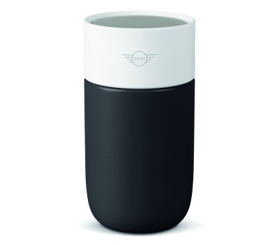 Термокружка MINI Travel Mug, Colour Block, Black / White / Grey