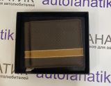 Кожаный кошелек Volkswagen Phaeton Wallet, brown / cognac, артикул 3D00874002X3