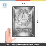 Металлическая пластина Mercedes-Benz Service, Tin Sign, 30x40, Nostalgic Art, артикул NA23357
