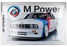Металлическая пластина BMW M Power E30, Tin Sign, 40x60, Nostalgic Art