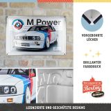 Металлическая пластина BMW M Power E30, Tin Sign, 40x60, Nostalgic Art, артикул NA24020