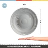 Металлическая пластина BMW Logo Tin Sign Round, D35 cm., Nostalgic Art, артикул NA25101