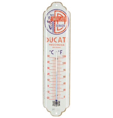 Термометр Ducati Analogue Retro Thermometer, Nostalgic Art