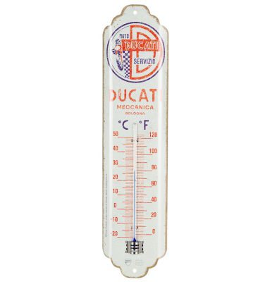 Термометр Ducati Analogue Retro Thermometer, Nostalgic Art