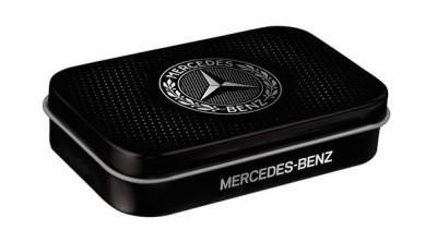 Металлическая конфетница Mercedes-Benz Heritage Logo, Mint Box XL, Nostalgic Art