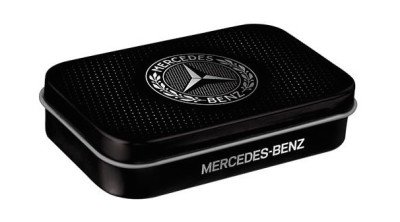 Металлическая конфетница Mercedes-Benz Heritage Logo, Mint Box XL, Nostalgic Art