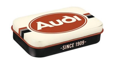 Металлическая коробка с конфетами Audi Since 1909, Mint Box Xl, Nostalgic Art