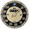 Металлическая пластина BMW Speedometer Tin Sign Round, D35 cm., Nostalgic Art
