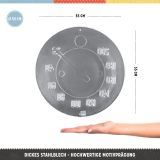 Металлическая пластина BMW Speedometer Tin Sign Round, D35 cm., Nostalgic Art, артикул NA25116