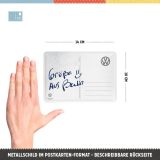 Металлическая открытка Volkswagen Golf GTI 1976, Metal Card, 10x14, Nostalgic Art, артикул NA10340