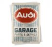 Металлическая открытка Audi Garage, Metal Card, 10x14, Nostalgic Art