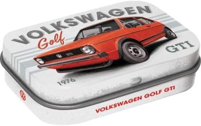 Металлическая конфетница Volkswagen Golf GTI 1976, Mint Box, Nostalgic Art
