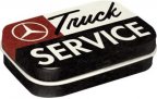 Металлическая конфетница Mercedes-Benz Truck Service, Mint Box, Black, Nostalgic Art