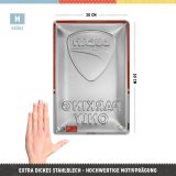 Металлическая пластина Ducati Parking Only, Tin Sign, 20x30, Nostalgic Art, артикул NA22426