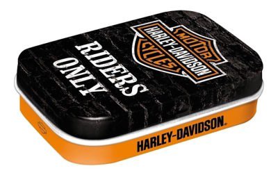 Металлическая коробка Harley-Davidson Riders Only, Mint Box, Nostalgic Art