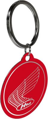 Стальной брелок Honda Round Keyring, Nostalgic Art