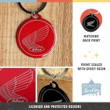 Стальной брелок Honda Round Keyring, Nostalgic Art, артикул NA48044