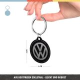 Стальной брелок Volkswagen Logo, Round Keyring, Nostalgic Art, артикул NA48048
