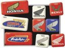 Набор магнитов на холодильник Honda Motorcycles, Fridge Magnets, Nostalgic Art