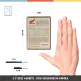 Набор магнитов на холодильник Honda Motorcycles, Fridge Magnets, Nostalgic Art, артикул NA83132
