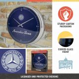 Настенные часы Mercedes-Benz Classic, Retro Wall Clock, Nostalgic Art, артикул NA51213