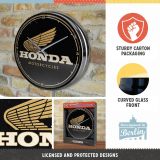 Настенные часы Honda Motorcycles, Retro Wall Clock, Nostalgic Art, артикул NA51218