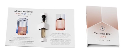 Пробник, мужская туалетная вода Mercedes-Benz Land EdP, Product Samples, 1.5 ml.