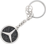 Брелок для ключей Mercedes-Benz Keyring, St. Tropez, Black / Silver, артикул B66959846