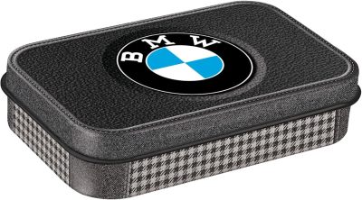 Металлическая коробка с конфетами BMW Classic Pepita Mint Box Xl, Nostalgic Art