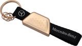Брелок для ключей Mercedes-Benz Keyring, Classic, Black/Gold, артикул B66959724