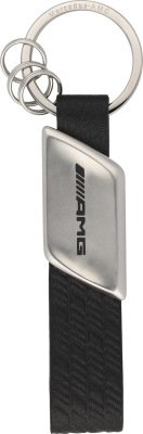 Брелок для ключей Mercedes-AMG Keyring, 3D, Black/Silver