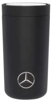 Термокружка Mercedes-Benz To Go Mug, Black/Silver, 0.2l