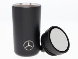 Термокружка Mercedes-Benz To Go Mug, Black/Silver, 0.2l, артикул B66959822