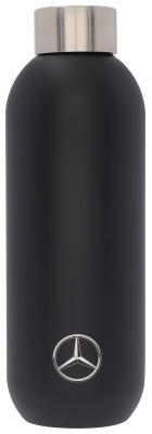 Термокружка-бутылка Mercedes-Benz Insulated Drinking Bottle, Black Matt, 0.6l