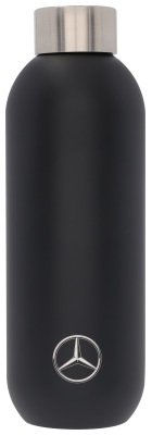 Термокружка-бутылка Mercedes-Benz Insulated Drinking Bottle, Black Matt, 0.6l