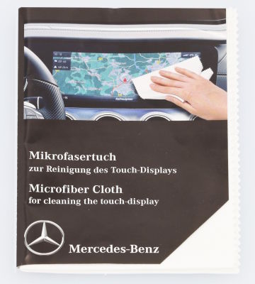 Салфетка для протирки ЖК-экранов Mercedes-Benz Microfiber Cloth, DIN A4
