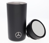 Термокружка Mercedes-Benz To Go Mug, Black/Silver, 0.4l, артикул B66959823