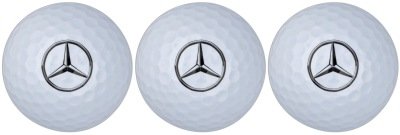 Набор из 3-х мячей для гольфа Mercedes-Benz Golf Balls, Set of 3, White
