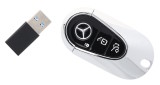 Флешка Mercedes-Benz USB-stick, 64 GB, black/silver, артикул B66959672