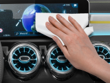 Салфетка для протирки ЖК-экранов Mercedes LED Screen Cleaning Cloth, DIN A5, артикул A0009865500