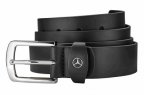 Мужской кожаный ремень Mercedes-Benz Belt, Men's, Classic, Black