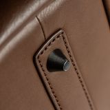Кожаная дорожная сумка Land Rover Defender Leather Holdall, Brown, артикул DLLU241BNA