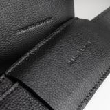 Кожаная дорожная сумка Range Rover Leather Holdall, Black, артикул RLLU232BKA