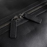 Кожаная дорожная сумка Range Rover Leather Holdall, Black, артикул RLLU232BKA