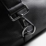 Кожаная дорожная сумка Range Rover Leather Holdall, Black, артикул RLLU232BKA