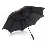 Зонт-трость Land Rover Defender Trophy Umbrella, Black, артикул DMUM200BKA